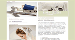 Desktop Screenshot of famiridesigns.com